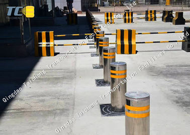 खरीदें सैन्य बेस / जेल के लिए रिमोट कंट्रोल बोलार्ड रिमूवेबल पार्किंग पोस्ट online manufacture
