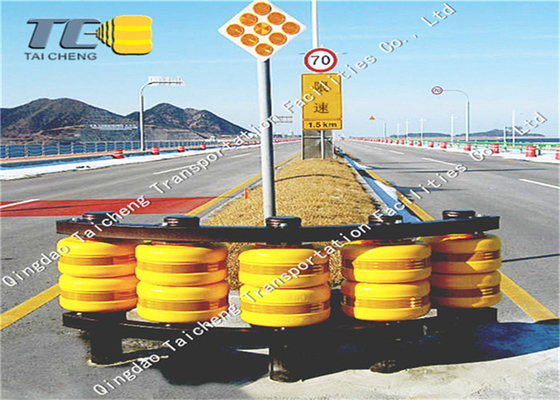 Good price परिवहन सुविधाओं के लिए टकराव विरोधी सुरक्षा रेल पीले रंग ऑनलाइन
