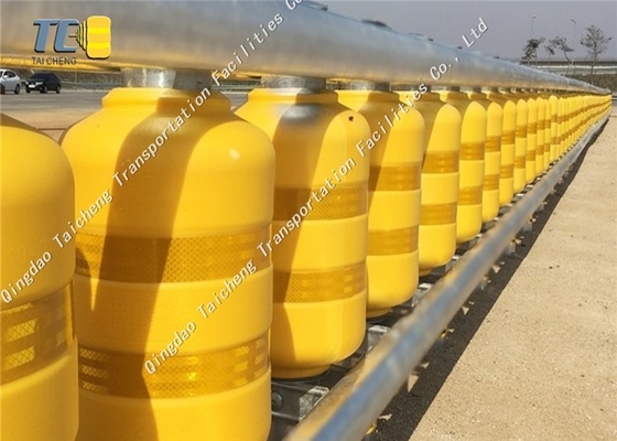 Good price उच्च ऊर्जा अवशोषण लाल और पीला ईवीए से भरा सुरक्षा रोलर बाधा ऑनलाइन