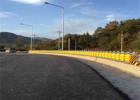 हाईवे के लिए ट्रैफिक सेफ्टी रोटरी क्रैश बैरियर रोलिंग बैरियर रेलिंग