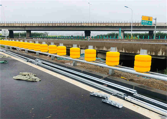 गर्म डूबा हुआ जस्ती राजमार्ग रोलर बैरियर बाड़ एसबी ग्रेड प्रमाणित