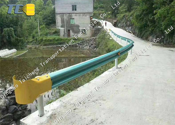 राजमार्ग सुरक्षा के लिए जस्ती स्टील बाधा निर्माता डब्ल्यू बीम गार्डरील