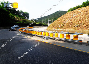 Good price AASHTO M180 येलो रोडसाइड क्रैश बैरियर एंटी क्रैश आसानी से इकट्ठे हुए ऑनलाइन