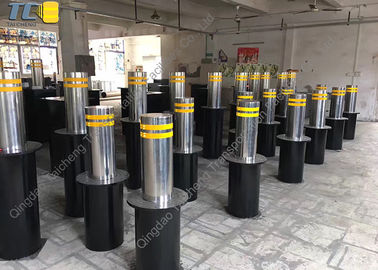 स्टील स्वचालित हाइड्रोलिक बोलार्ड 360 मिमी व्यास 3S गिरावट समय IP68 संरक्षण