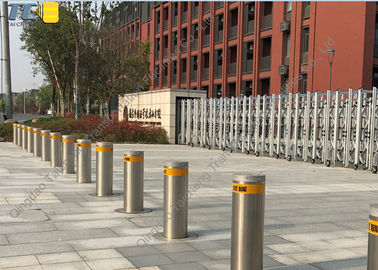 हाइड्रोलिक मुख्य द्वार प्रवेश द्वार बाहर निकलने वाले बोलार्ड 360 मिमी AC220V इलेक्ट्रोस्टैटिक छिड़काव 3.5s गति