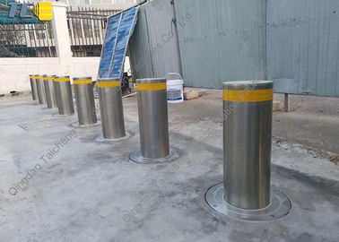 स्टेनलेस स्टील IP68 स्वचालित हाइड्रोलिक बोलार्ड्स गेट प्रवेश / निकास के लिए 6 मिमी दीवार