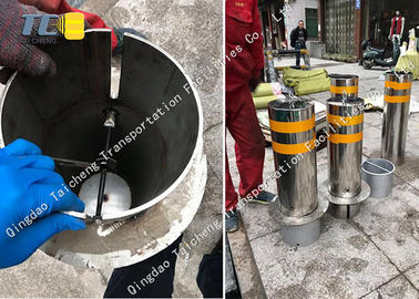 Good price उच्च शक्ति हटाने योग्य बोलार्ड पोस्ट आउटडोर स्ट्रीट सुरक्षा बोलार्ड स्लीवर ऑनलाइन